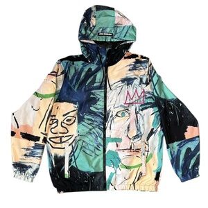 Members Only Multicolor Artistic Windbreaker